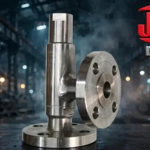 JEW 1/2 inch SS316 flanged pressure relief valve with PTFE coated spring